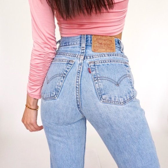 Levi's Denim - True Vintage Levi's 512 High Waisted Mom Jeans